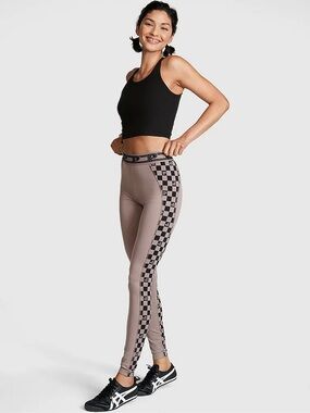 PINK Victoria’s Secret High-Waist Leggings Checkerboard Small